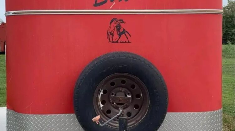 1999 Bison 2H bumper pull, straight load‼️