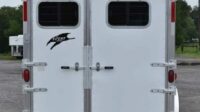 2002 Exiss XT208LQ 2 Horse Trailer with 8′ Short Wall‼️
