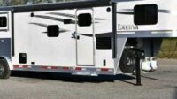 2019 Lakota 8311RKLQ 3 Horse Trailer with 11′ Short Wall‼️