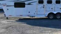 2019 Lakota 8311RKLQ 3 Horse Trailer with 11′ Short Wall‼️