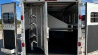 2003 Kiefer Built LQ 4 Horse Trailer with 9′ Short Wall‼️