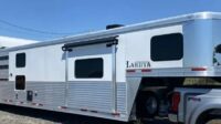 2020 Lakota Stock Trailer with 15 Living